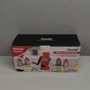 Geedel Rotary Cheese Grater Cheese Shredder - Upgraded 5-in-1 Cheese Grater with Handle and Strong Suction Base, Multi-purpose Vegetable Slicer Ice Shaver Nuts Grinder for Ice, Vegetables, Fruit, Nuts