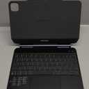 typecase Edge Keyboard Case for iPad Air 11-inch(M4/M3/M2, 2026/2025/2024), iPad Pro 11-inch(4th/3rd/2nd/1st Gen) & iPad Air 10.9-inch 5/4th Gen, Multi-Touch Trackpad, 11-Color Backlight, Black