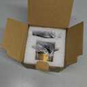 Black Bathtub Drain Tip-Toe Single Hole,Welsan Tub Drain Trim Set Conversion Kit Assembly, Coarse Thread Replacement Trim Kit with 1-Hole Overflow Faceplate Includes an Adapter, Matte Black