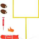 GoSports Football Field Goal Post - 6 or 8 ft Backyard Football Game