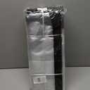 RUGGED RHINO 8 Pack Heavy Duty Extra Large Moving Bags, Durable Bag with Strong Handles and Zipper, Moving Boxes Alternative for College Packing, Holiday Dcor, Space Saving Storage with Label, Clear (Translucent)