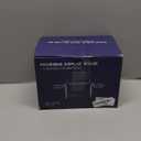 Fast VR Charging Dock for Meta Oculus 3: LED Quest Charging Station for Oculus 3S Aceesories - Light Up Controller Stand with 4 Rechargeable Batteries for Meta Quest 2 (Black)