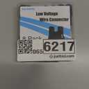 SUNVIE Low Voltage Wire Connector Fastlock2 Landscape Lighting Wire Connectors Waterproof Low Voltage Connector 12-18 Gauge Landscape Wire Connectors for Garden Light Pathway Lights, 8 Pack