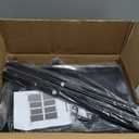 Fireplace Screen with Sliding Doors, 37.8" W x 30.7" H Modern Wrought Iron Spark Guard Cover for Christmas Decorative, Baby and Pet Proof, Large