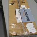 36.2 Kitchen Lighting, 5-Light Dining Room Light Fixture Chandelier Over Table, Black Modern Rustic Wood Ceiling Pendant Light Fixtures, with Clear Glass Shade, Farmhouse Chandelier