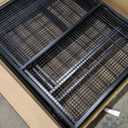 wonline Parrot Cages for Large Birds Outdoor Extra Large Bird Cage with Bird Cage and Perch, Suitable for Macaws Canaries Parrots Budgie Lovebirds (Black)