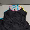 Blooming Jelly Womens Two Piece Tankini Swimsuits Modest Tummy Control Swim Suits 2026 Neon Full Coverage Bathing Suit XL