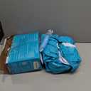 Inflatable Bathing Tub for Toddler,Non Slip Safety Thick Cushion Central Seat,Portable Travel Seat Baths Baby Swimming Pool for 0-5 Year(Blue)