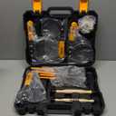 ELEAD 9-Piece Oil Filter Wrench Set, Wrenches Cover 2-3/4" to 5-1/4", 9" & 12" Adjustable Oil Filter Pliers, Valve Lapper Set, Universal 3-Jaw Removal Tool with 1/2" to 3/8" Adapter