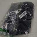 ZOMVA Plus Size Maxi Sparkly Dress High Slit Formal Evening Gown Cocktail Prom Glitter V-Neck Wrap Bell Sleeves, Navy Blue, 2XL