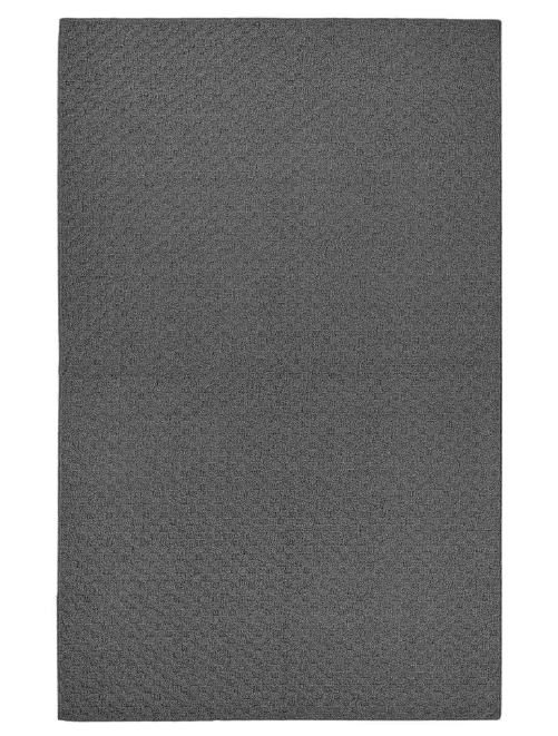 48" x 30"  Town Square Cinder Gray Geometric Area Rug