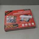 RAZCC Laminating Sheets, 300 Pack Clear Thermal Laminating Plastic Paper Laminator Sheets, 9 x 11.5-Inch, 3mil, Ideal Office or School Supplies