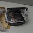 TRAVELISIMO Electric Lunch Box for Adults 100W Heated Lunch Box For Men 1.5L Stainless Steel Portable Food Warmer, 12/24/110V Electric Food Warmers for Travel & Work Loncheras Para Hombres de Trabajo (Black)