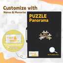 Puzzle Storage for 1500pcs with Central Mesh Window,Puzzle Holder with 5 Set Puzzles Stickers,Labeling Tabs and DlY Name Card Pocket,32.6 * 25.2 Inches(Inner Page Size), Standard 1500pcs
