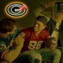 Football Team Neon Sign, Cool Dimmable Light Up Football Team Green Neon Wall Decor Art USB Light Up Sign Gift Bedroom Man Cave Game Room Home Bar Party Shop Decoration for Kids Boys Birthday Christmas Gift (Paker)