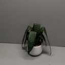 Ollain Artificial Plant 23.6" Fake Snake Plant Faux Plants Green Fake Succulent Potted for Bathroom Shelf Decor Desk Plant Home Office Decor (White)