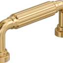 Amerock Cowrie 3 inch (76mm) Center-to-Center Champagne Bronze Cabinet Pull, BP37701CZ