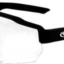 Global Vision Jam 1 Black Cycling Glasses w Clear Lens Wireless Bluetooth Safety Glasses ANSI Z87.1 Certified  Shatterproof UV400 Protection Hands-Free Calls & Music Hard Case