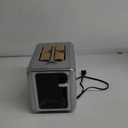 Touch screen Toasters 2 slice, Stainless Steel Digital Timer Toaster with Sound Function, 6 Bread Types & 6 Shade Settings, Smart Extra Wide Slots Toaster with Bagel, Defrost Functions (silver)