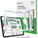 Bioton Nano-Texture Glass Screen Protector Compatible with iPad A16 11th Generation 2025 / iPad 10th Generation 2022, Auto Alignment Kit, Tempered Glass, Touch like Silk, Anti-Glare, Anti-Fingerprint
