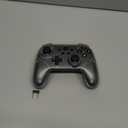 JDDWIN Wireless Controller for Switch 2/Switch/PC/Steam Deck, Hall Effect Joysticks & Triggers/Wake-up Function, Gamepad with RGB Light /Turbo/Programmable/ Dual Vibration Bluetooth USB Adapter for PC (Black)