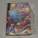 Case for Kindle Fire HD 10 & 10 Plus Tablet (13th/11th Generation, 2023/2021 Release) 10.1" - PU Leather Flip Case with Elastic Band & Card Slots/Holder, Multi-Angle Stand Cover - Watercolor