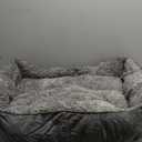 INVENHO Rectangle Washable Orthopedic Dog Bed for Small, Medium and Large Dogs, Soft Calming, Sleeping Puppy Bed Durable Pet Cuddler with Anti-Slip Bottom, S (20"x19"x6")