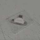 Lector de tarjetas SD/Micro SD para iPhone/ipad/Android/Mac/Computadora/Cmara, lector de tarjetas de memoria porttil 4 en 1 Adaptador de tarjeta Micro SD y visor de cmara Trail compatible con (Blanco)