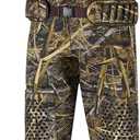 HISEA Hunting Waders for Men with 1200G Insulated Boots, Neoprene Waterproof Chest Wader, Bootfoot Fishing Waders (M13, Next Camo Evo)