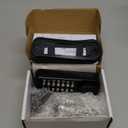 100% Mechanical Keyless Entry Front Door Lock with 14 Push Button Keypads, Digital Outdoor Lock Deadbolt,Stainless Steel with Weatherproof Gaskets No Rust, Easy Install with Manual Black