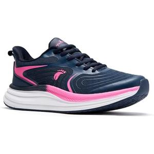 Women's Orthopedic Slip On Road Running Shoes: Comfort Plantar Fasciitis Hammer Toes Arch Support Heel Spur Neuropathy Walking Shoes, High Arch Biking Leisure Trail Sneakers Rose Size 8