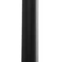 SKOWLL Straight Shower Arm with Flange Matte Black 8 Inch Ceiling Mount Rain Shower Head Extension Arm Replacement, Ceiling Mounted For Fixed Shower Head High Pressure Rain