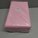 Pink Plastic Table Cloth - 30 Pack 84" Round Disposable Tablecloths for Round Tables, Waterproof Table Cover for Holiday Parties & Gatherings
