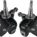 2.5" Front Drop Spindles Lowering Kit 2WD W/ 1.25" Brake Rotors For 1973-1980 Chevrolet C10 Suburban C10 Pickup For 1973-1974 Chevrolet Blazer For 1975-1980 Chevrolet K5 Blazer