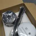 48" Ceiling Fans with Lights-Low Profile Ceiling Fan with Light and Remote/APP Control, Black Flush Mount Ceiling Fans,DC Reversible,LED Dimmable