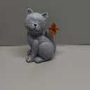Nacome Cat Outdoor Statues for Garden: Outside Decor with Butterfly Clearance for Yard Art Lawn Ornaments Porch Patio Balcony Home House - Gifts for Mom Grandma Women