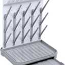 Baby Bottle Drying Rack Large Vertical Bottle Dryer for 15 Bottles, Space-Saving Countertop Rack for Baby Bottles & Accessories, Compact Holder for Newborn Essentials, White