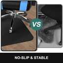 Office Chair Mat for Hard Floor, 60"x75" Large Durable Computer Chair Mat, Unique Y-Shaped Pattern Floor Protector Rug for Rolling Chairs, Anti-Slip Waterproof Desk Floor Mat for Work, Home, Gaming