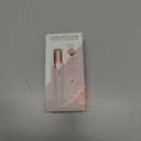 Facial Hair Remover for Women- as Seen on TV Painless Face Shaver -Mini Hair Remover, Electric Razor Shaver Portable Bikini Epilator for Lips, Chin, Armpit, Peach Fuzz, Fingers, Neck, Cheek (Rose red)