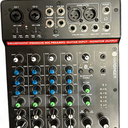 Harbinger LV8 8-Channel Analog Mixer With Bluetooth