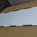 48 in. W x 4 in. H Engineered Stone Backsplash for Bathroom Vanity Sink Top in Ariston White