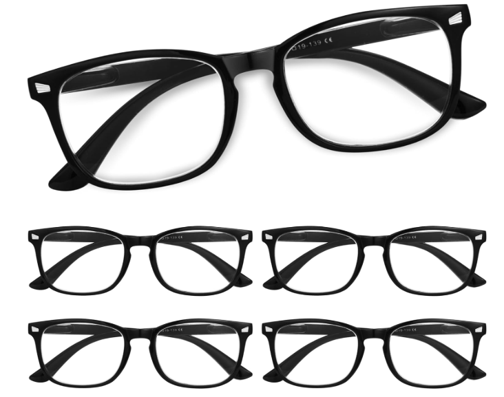 CCVOO Reading Glasses for Women/Men, Eyeglasses, Blue Light Readers for Women/Men, Computer Eye Glasses, Cheaters