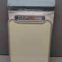 Stainless Steel Cutting Board for Kitchen, 2-in-1 Double-Sided Chopping Board, Food Grade Stainless Steel/PP, Easy to Clean, Large Size, Non-Slip, 1611