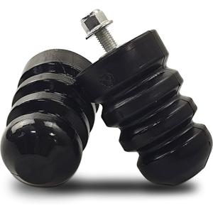 Rear Leaf Spring Bumpers, Rear Bump Stops Fit for Ford 2005-2016 F250, 2005-2019 F350, 2000-2005 Excursion (1Pair)