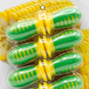 Everyday Culinary Fresh 8 Jumbo Corn Cob Holders - Stainless Steel Prongs