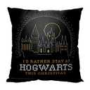 Northwest Harry Potter Pillow, 18" x 18", Hogwarts Christmas Woven Style