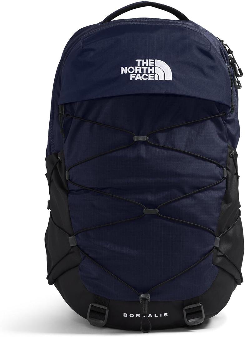 The North Face Borealis Commuter Laptop Backpack - Water Repellent, Laptop Sleeve, Large Main Compartment, TNF Navy/TNF Black-NPF, One Size