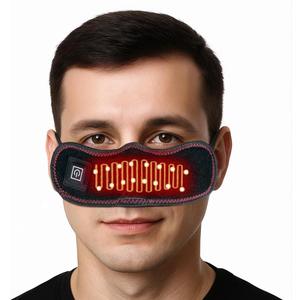 Red Light Therapy for Nose, 3 Levels Adjustable Nasal Heating Mask for Relieve Nasal Congestion, Sinus Relief, No More Colds with Safe and Breathing Comfort,Soft Storage Package