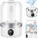 Portable Washing Machine, Underwear Washer, Small Washing Machines, Mini Washing Rechargeable Cordless Washing-Machine, Laundry Cup for Bra, Underwear, Socks (1.2 L capacity)