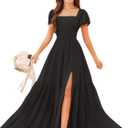 Junior Bridesmaid Dress A Line Chiffon Flower Girl Dresses with Split Girls Formal Dress Wedding Pageant Gowns (10)